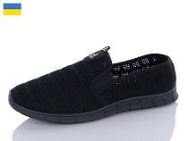 Слипоны Inblu 4100 чорний в магазине Фонтан Обуви