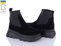 Ботинки Viscala 27927 ч.VL S чорний зима в магазине Фонтан Обуви