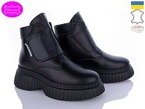 Ботинки Zhasmin 07060-47 чорний в магазине Фонтан Обуви