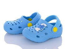 Кроксы Soylu GE226 l.blue в магазине Фонтан Обуви