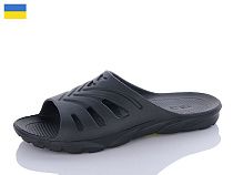 Шлепанцы M&L Alex13 Сітроен чорний в магазине Фонтан Обуви