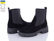 Ботинки Viscala 27917 VL чорний зима в магазине Фонтан Обуви