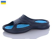 Шлепанцы M&L Alex13 Спорт 3 синій-бірюзовий в магазине Фонтан Обуви