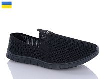 Слипоны Inblu 4200 чорний в магазине Фонтан Обуви