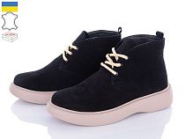 Ботинки Zhasmin 07001-X3 чорний замш в магазине Фонтан Обуви