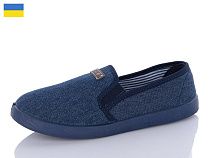 Слипоны Inblu 300-2 синій в магазине Фонтан Обуви