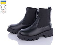 Ботинки Viscala 27917 чор зима в магазине Фонтан Обуви