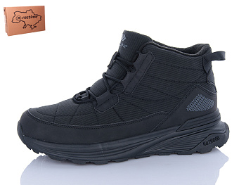 Ботинки Restime HMZ25393 black в магазине Фонтан Обуви