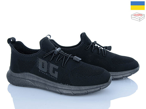 Кроссовки Paolla 2502 чорний в магазине Фонтан Обуви