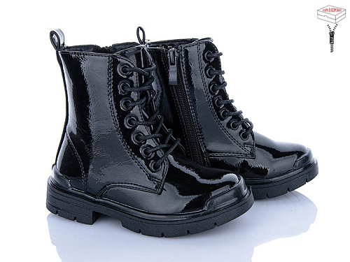 Ботинки Clibee-Shosho 55-268M black в магазине Фонтан Обуви