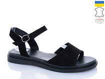 Босоножки Sali 57 чорний з чор-п.батал в магазине Фонтан Обуви