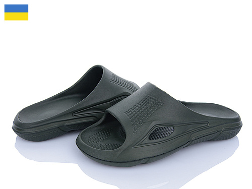 Шлепанцы Vladimir DS П43 т.зелений в магазине Фонтан Обуви