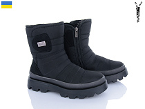 Дутики Roks 5401 чорний в магазине Фонтан Обуви