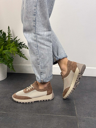 Кроссовки Arto 181 беж.з в магазине Фонтан Обуви