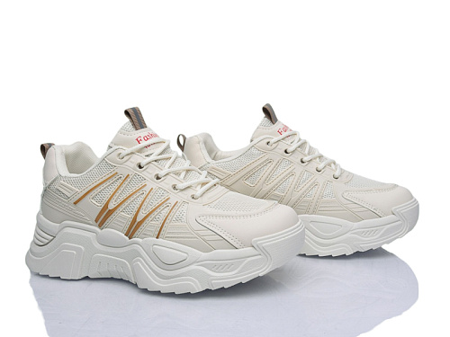Кроссовки Gratis PR-2222 beige в магазине Фонтан Обуви