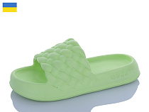 Шлепанцы M&L Alex13 ML2001 св.лайм в магазине Фонтан Обуви