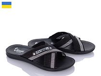 Шлепанцы Demur TRK 007 black-grey new в магазине Фонтан Обуви