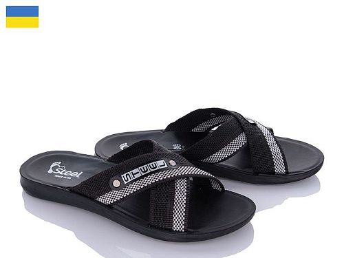 Шлепанцы Demur TRK 007 black-grey new в магазине Фонтан Обуви