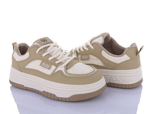 Кроссовки Violeta 176-45 beige в магазине Фонтан Обуви