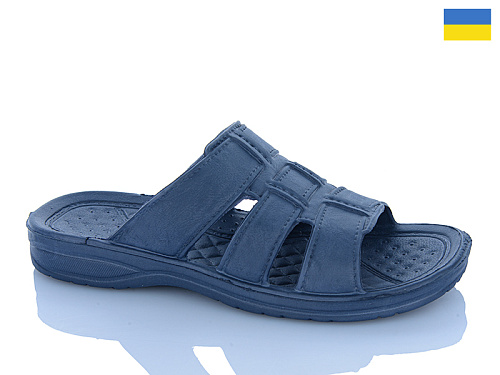 Шлепанцы Dago Крок M25 синій в магазине Фонтан Обуви