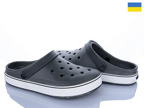 Кроксы Golden Lion 1500 сірий в магазине Фонтан Обуви