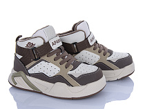 Кроссовки Clibee-Shosho ABQ1983P-1 beige-coffee в магазине Фонтан Обуви