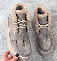 Ботинки Arto 501 сір-з в магазине Фонтан Обуви