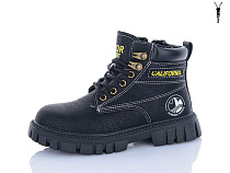 Ботинки Kewk 9035 black в магазине Фонтан Обуви