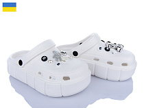 Кроксы Roks Progress 152-2-6 білий в магазине Фонтан Обуви