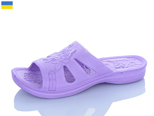 Шлепанцы Alex 033 бузковий в магазине Фонтан Обуви