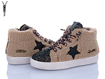 Ботинки Clibee A591063 beige в магазине Фонтан Обуви