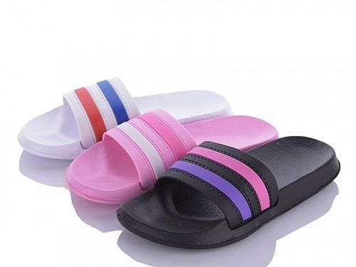 Шлепанцы No Brand 2095-4 super mix в магазине Фонтан Обуви