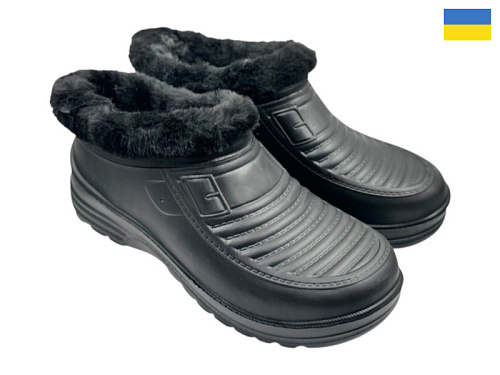 Галоши Rai Shoes B11 чорний в магазине Фонтан Обуви
