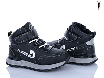 Ботинки Clibee-Shosho H301A black-grey в магазине Фонтан Обуви