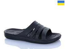 Шлепанцы Progress 17 чорний в магазине Фонтан Обуви