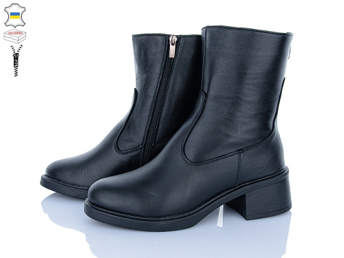 Ботинки Mona Liza 194 чорний в магазине Фонтан Обуви