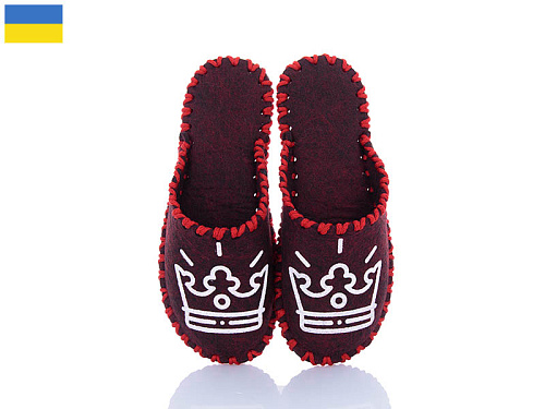 Тапочки Active 269W бордовий в магазине Фонтан Обуви