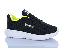 Кроссовки Violeta 2028-24 black-green в магазине Фонтан Обуви