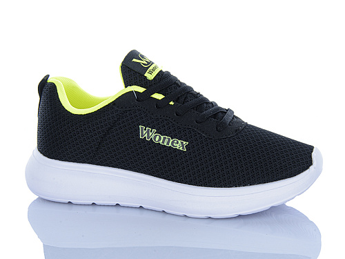 Кроссовки Violeta 2028-24 black-green в магазине Фонтан Обуви