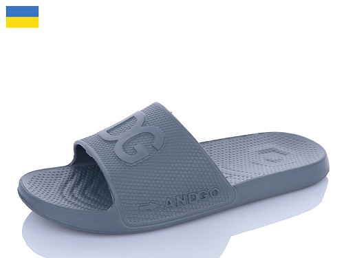 Шлепанцы Progress D131 сірий в магазине Фонтан Обуви