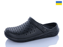 Кроксы Sanlin2 025 чорний в магазине Фонтан Обуви