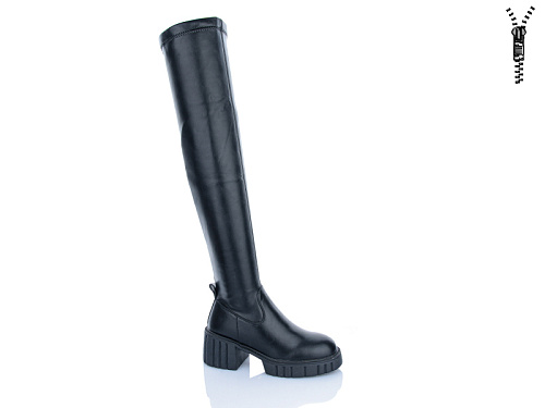 Ботфорты Qq Панда M605 єврозима в магазине Фонтан Обуви