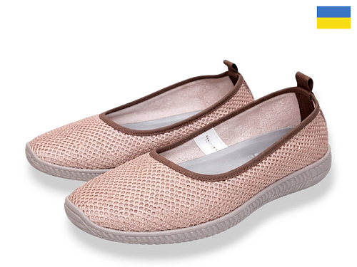 Туфли Rai Shoes 23-40 бежевий в магазине Фонтан Обуви