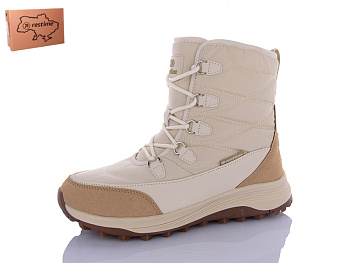 Ботинки Restime AWZ24305 beige в магазине Фонтан Обуви