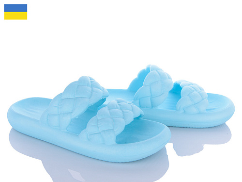 Шлепанцы Malibu 6-64 св.бірюзовий в магазине Фонтан Обуви