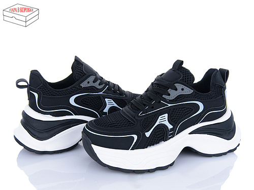 Кроссовки Ailaifa Rosa 08 black-white в магазине Фонтан Обуви