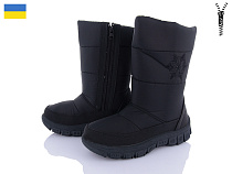 Дутики Favorit 303 чор.чор-п. в магазине Фонтан Обуви