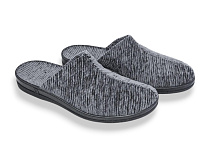 Тапочки Rai Shoes 95120359 сірий в магазине Фонтан Обуви