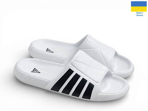 Шлепанцы Rai Shoes CC010 білий в магазине Фонтан Обуви