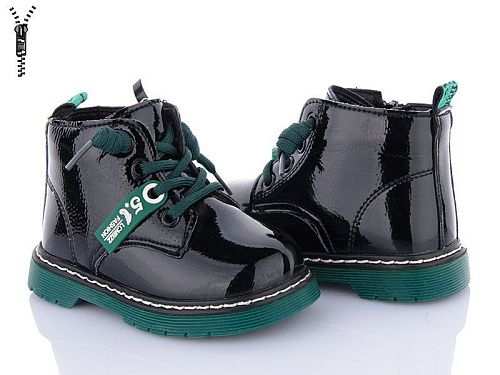 Ботинки Clibee KBP708 green в магазине Фонтан Обуви